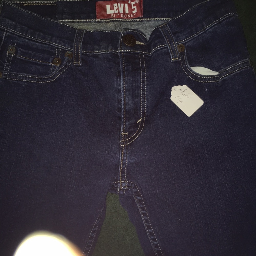 Levi’s 511 skinny jeans, size 13 juniors